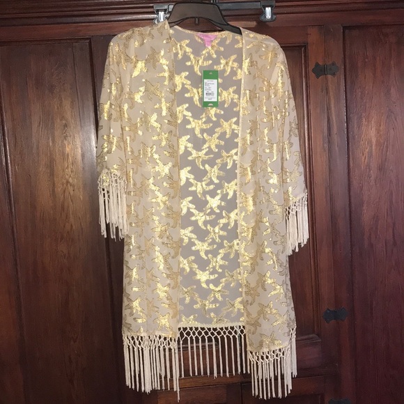Lilly Pulitzer noelle kimono - Picture 2 of 7